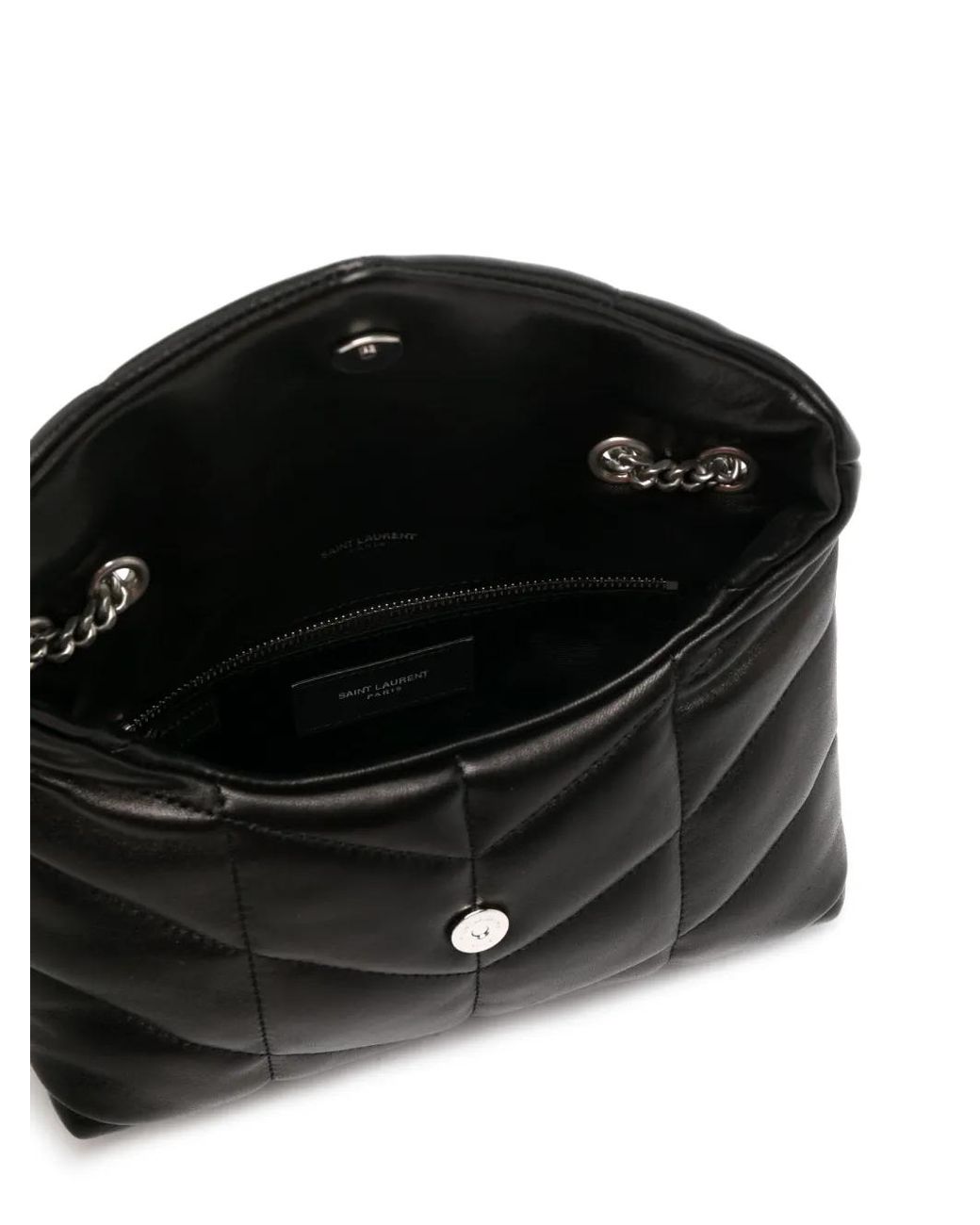 Saint Laurent Black Toy Puffer Bag