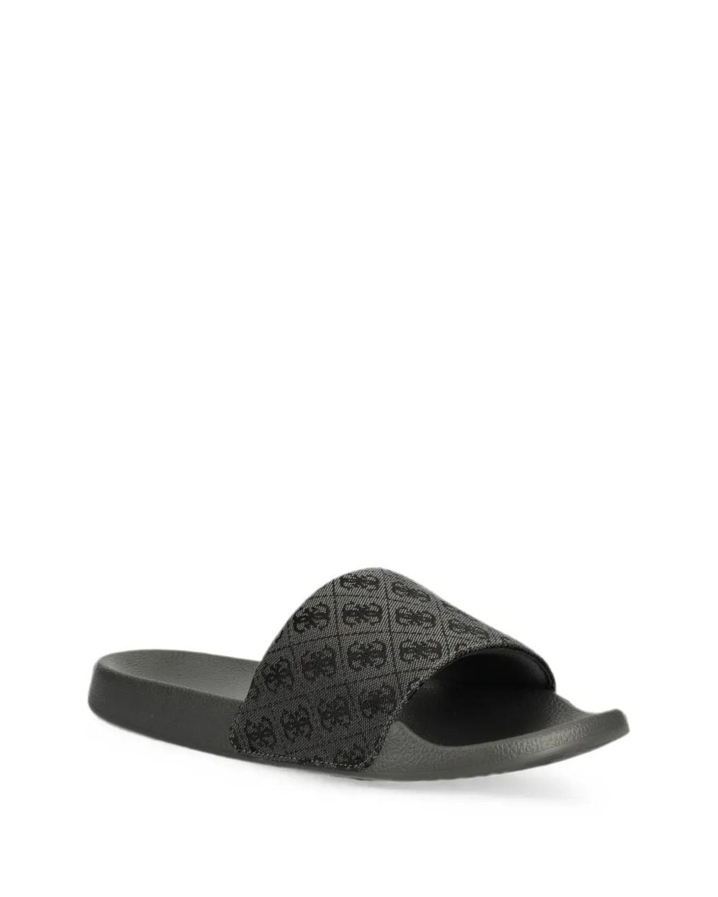 Guess Gray Tokyo 4G Logo Sliders for men