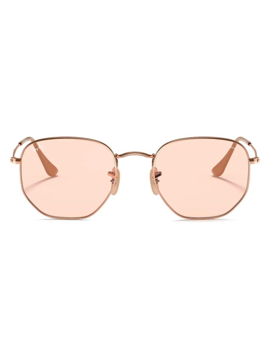 Ray-Ban Pink Hexagonal Sunglasses