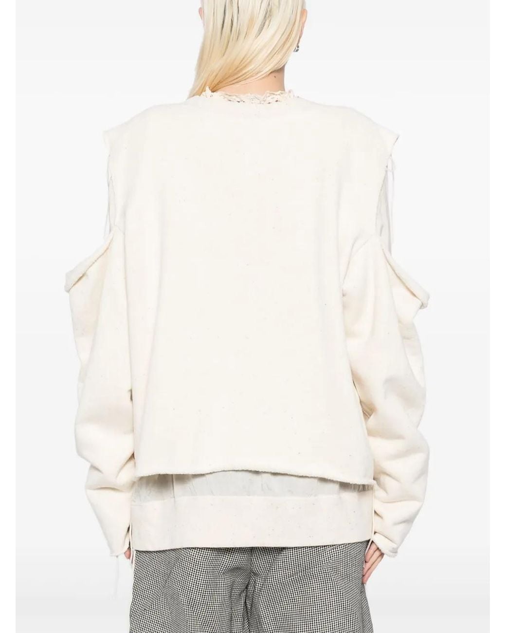 Midorikawa Natural Raw Edge Sweatshirt