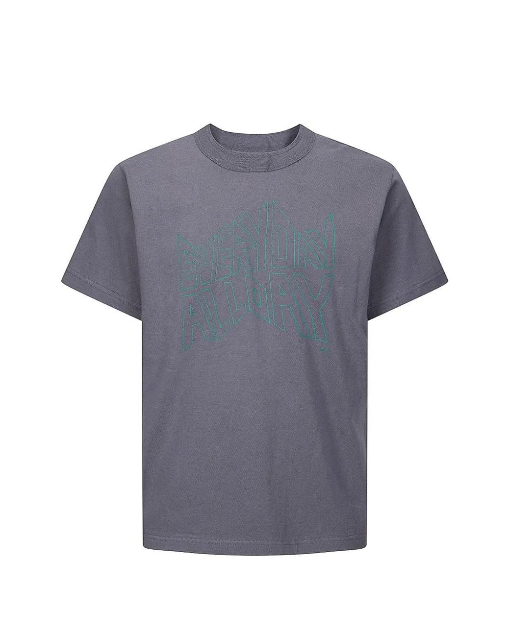 Sacai X Geoff Mcfetridge Print T-Shirt in Gray for Men | Lyst