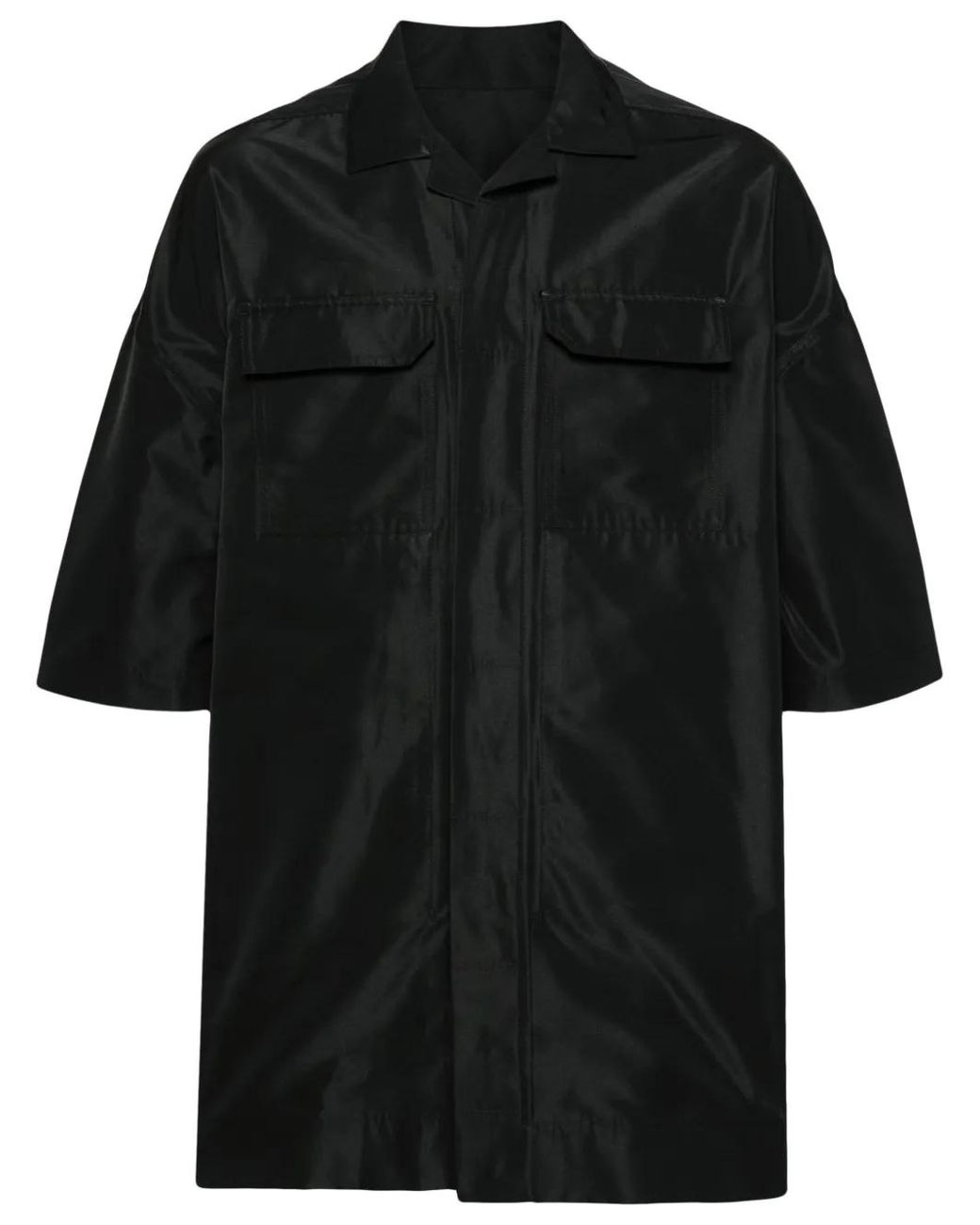 Rick Owens Black Camicia Tommy Magnum Colore Nero for men