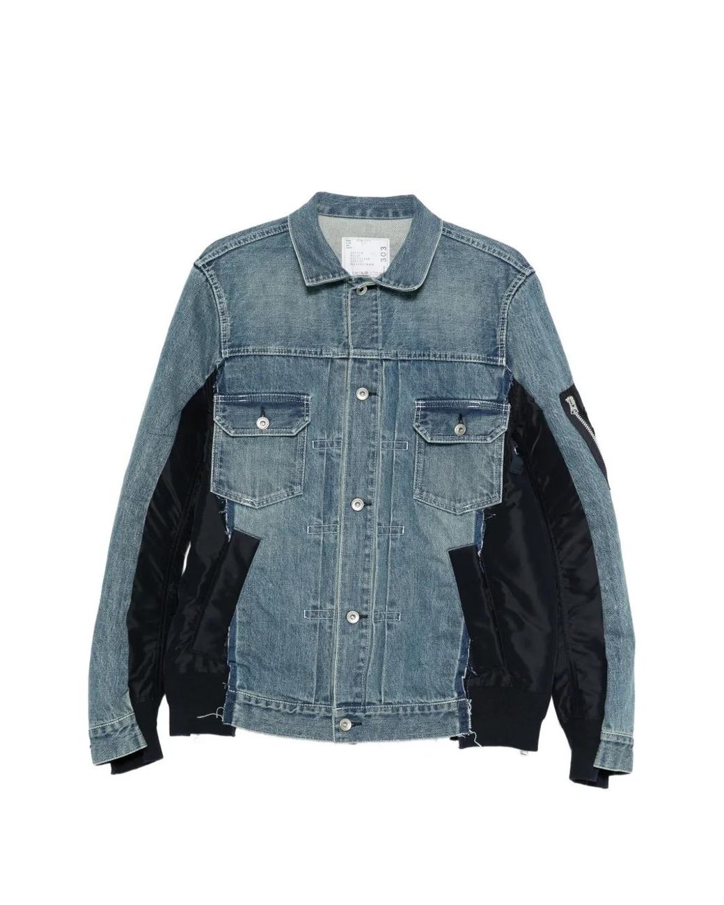 Sacai Blue Jackets for men