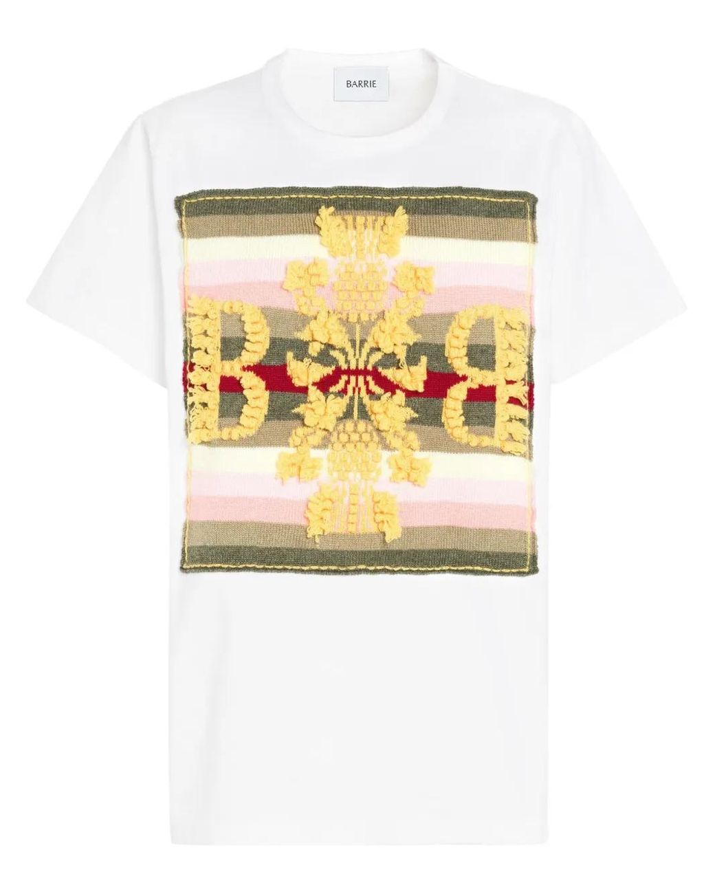 Barrie Metallic Striped T-Shirt