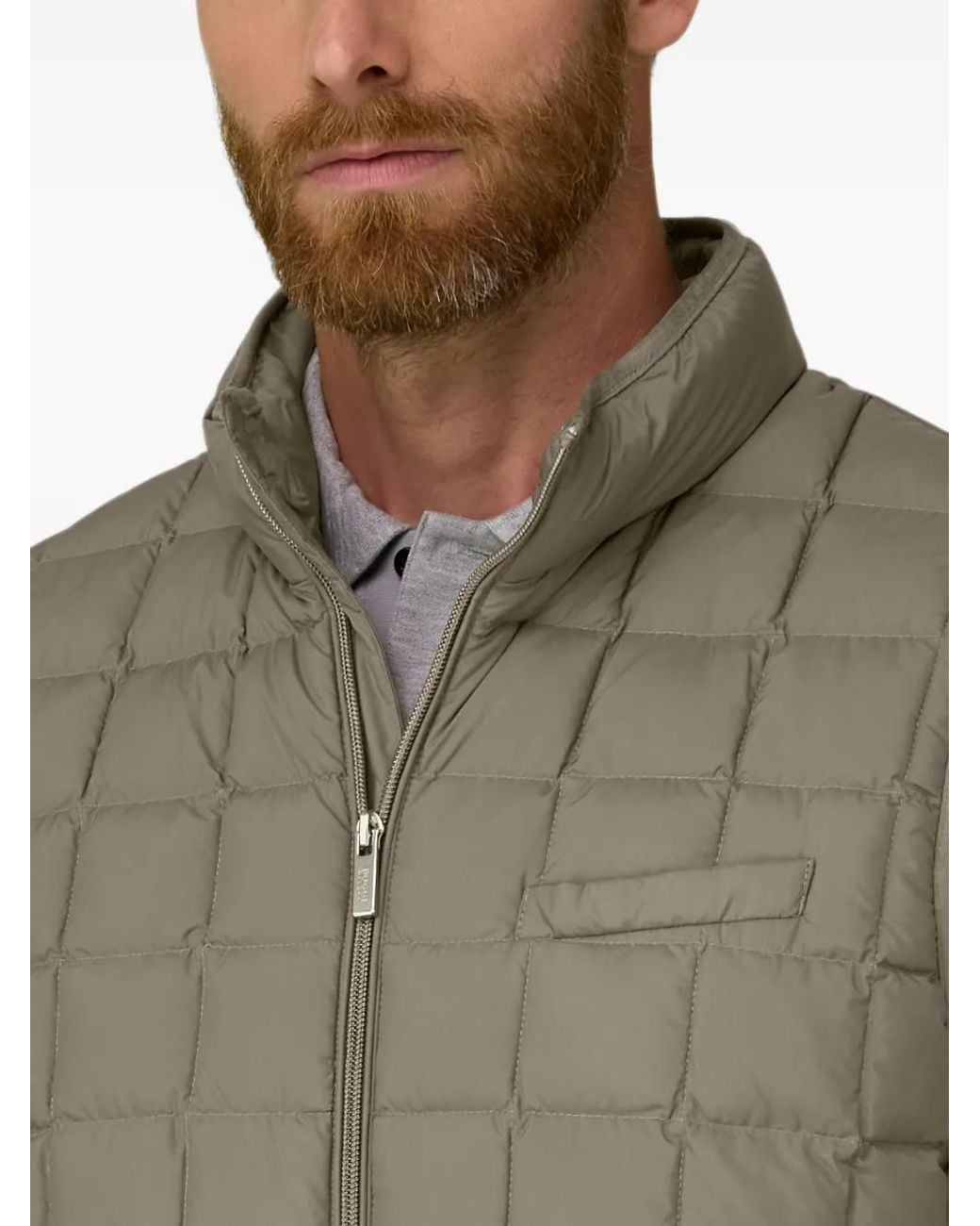 Boggi Gray Gilet for men