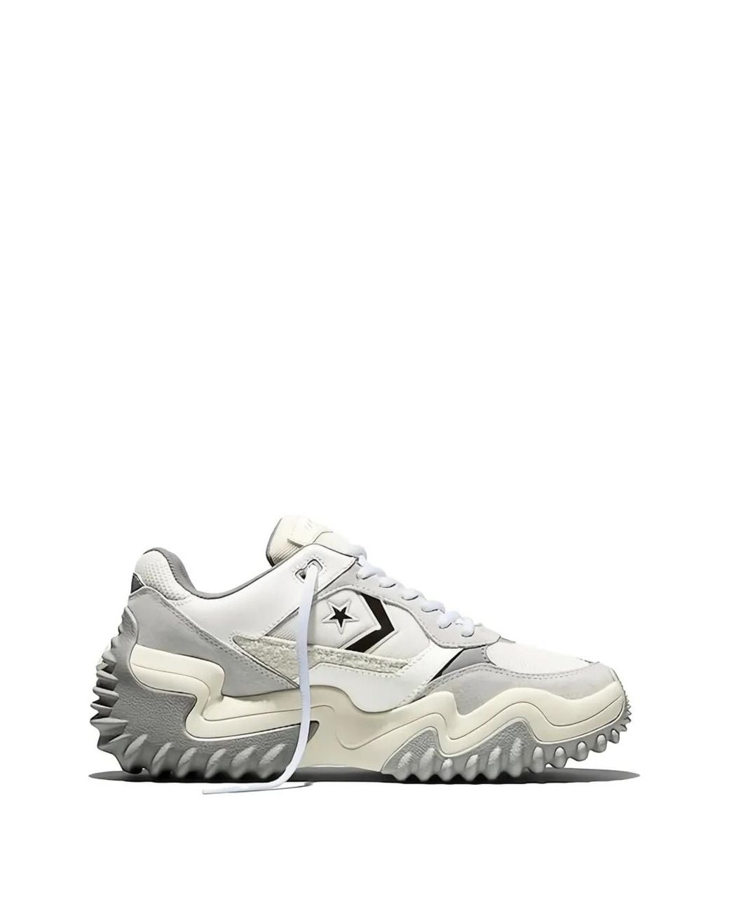 Converse Sneakers Met Logopatch in het White