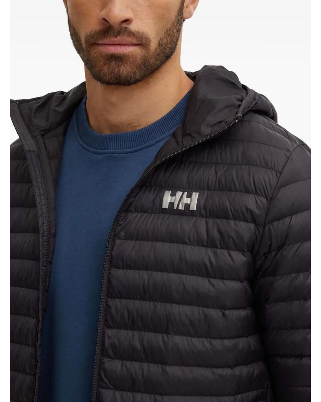 Helly Hansen Gewatteerd Jack Met Capuchon in het Blue voor heren