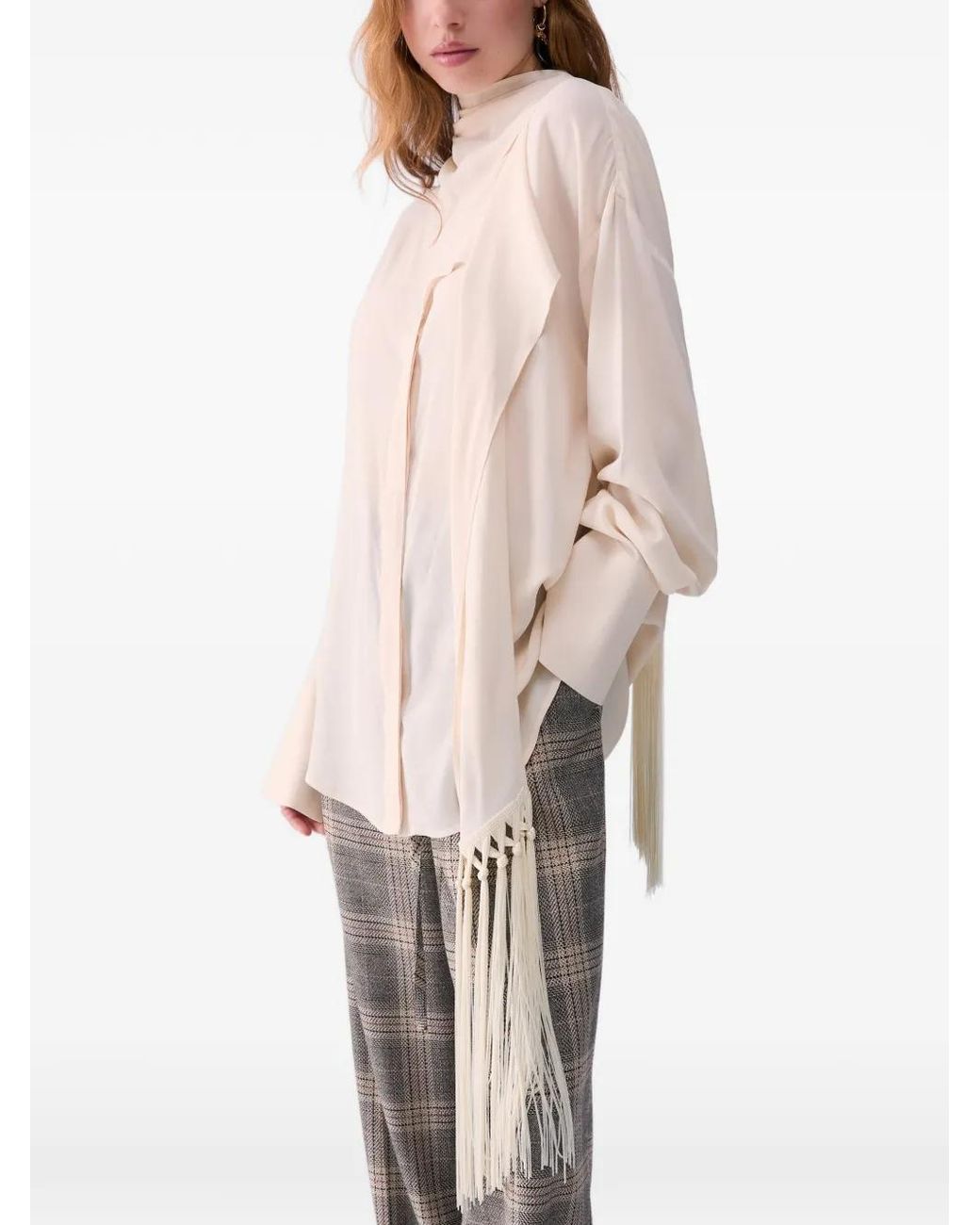 Liu Jo Pink Shirt With Scarf