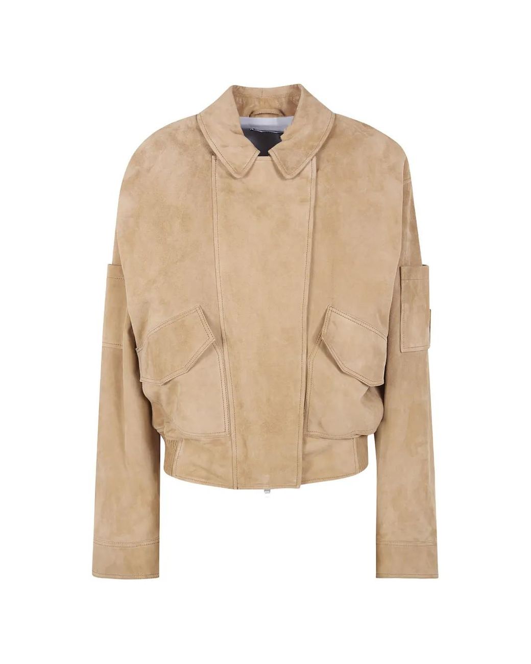 DR. HOPE Natural Pocket Suede Jacket