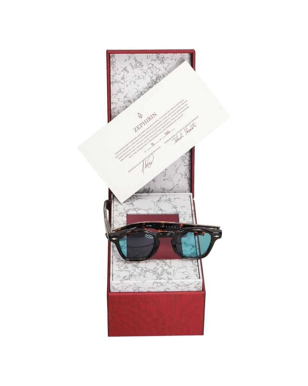 Jacques Marie Mage Green Zephirin Tortoiseshell-Effect Sunglasses