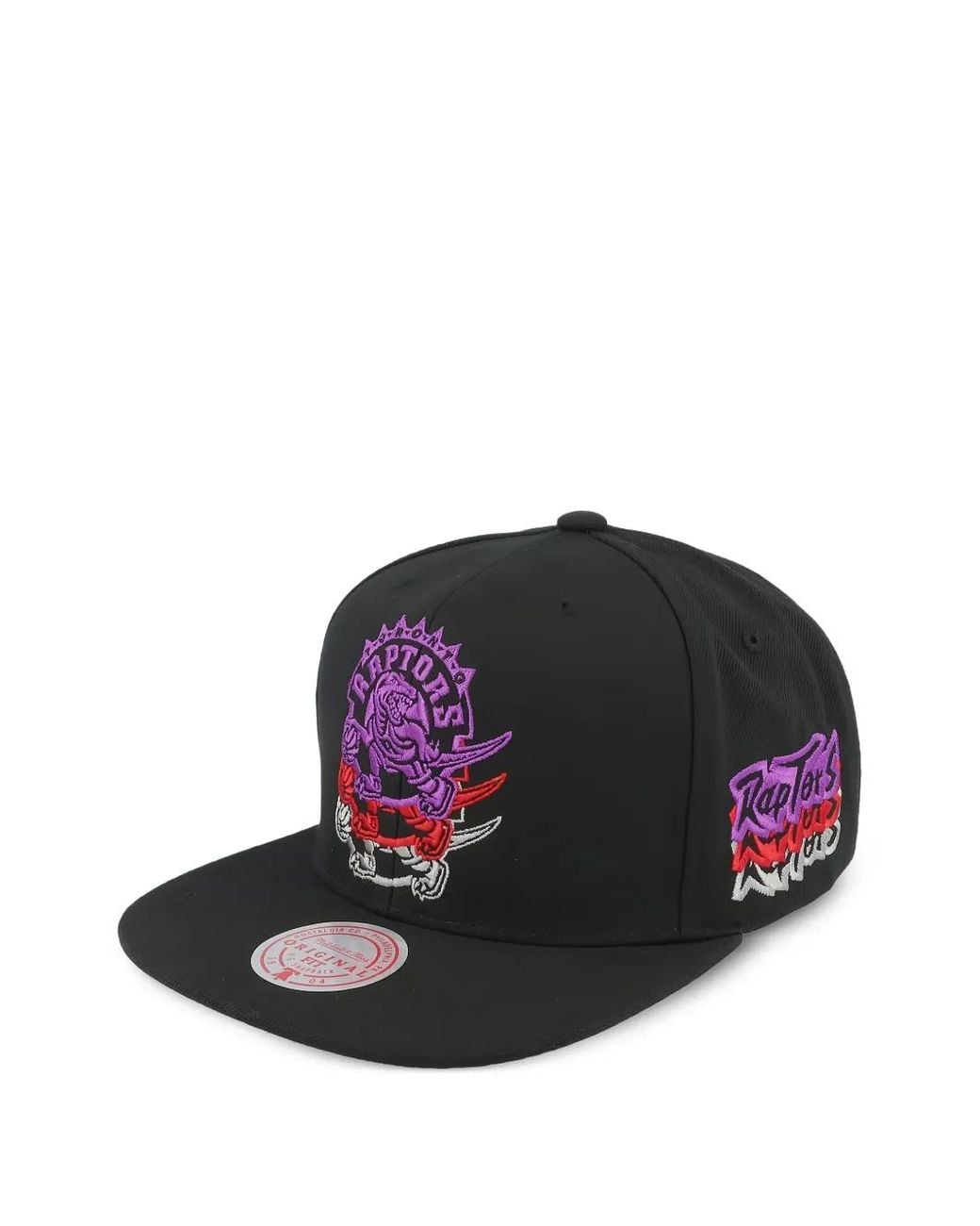 Gorra Bordada Mitchell & Ness de hombre de color Black