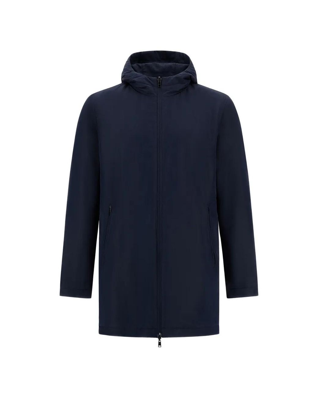 Parka Reversible Con Capucha Herno de hombre de color Blue