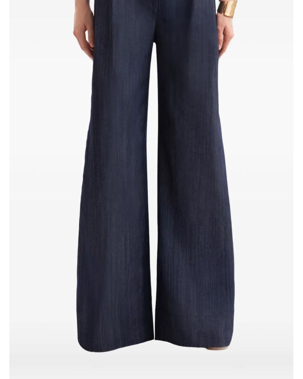 Gemy Maalouf Blue Flared Jeans