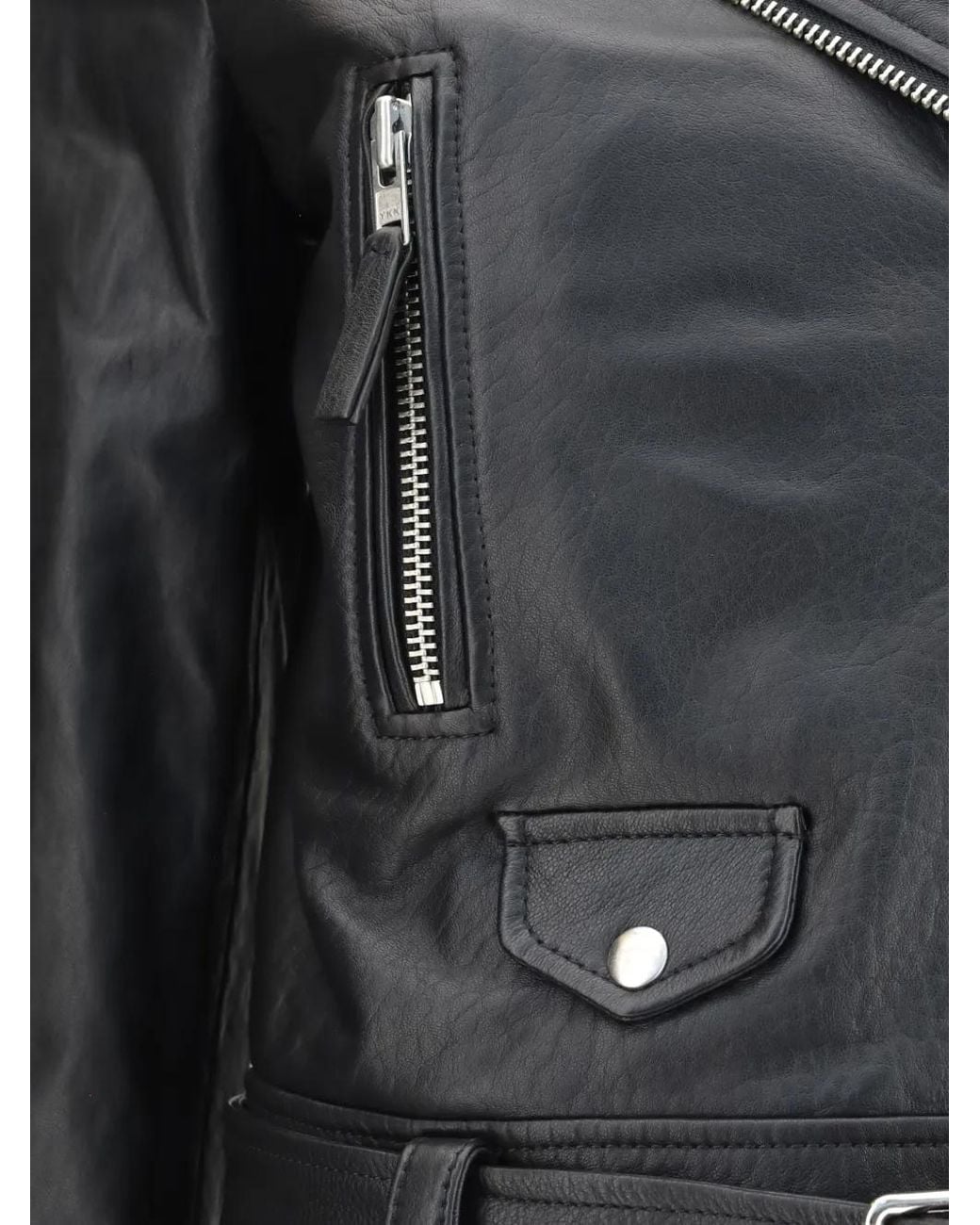 S.w.o.r.d 6.6.44 Black Belted Leather Jacket