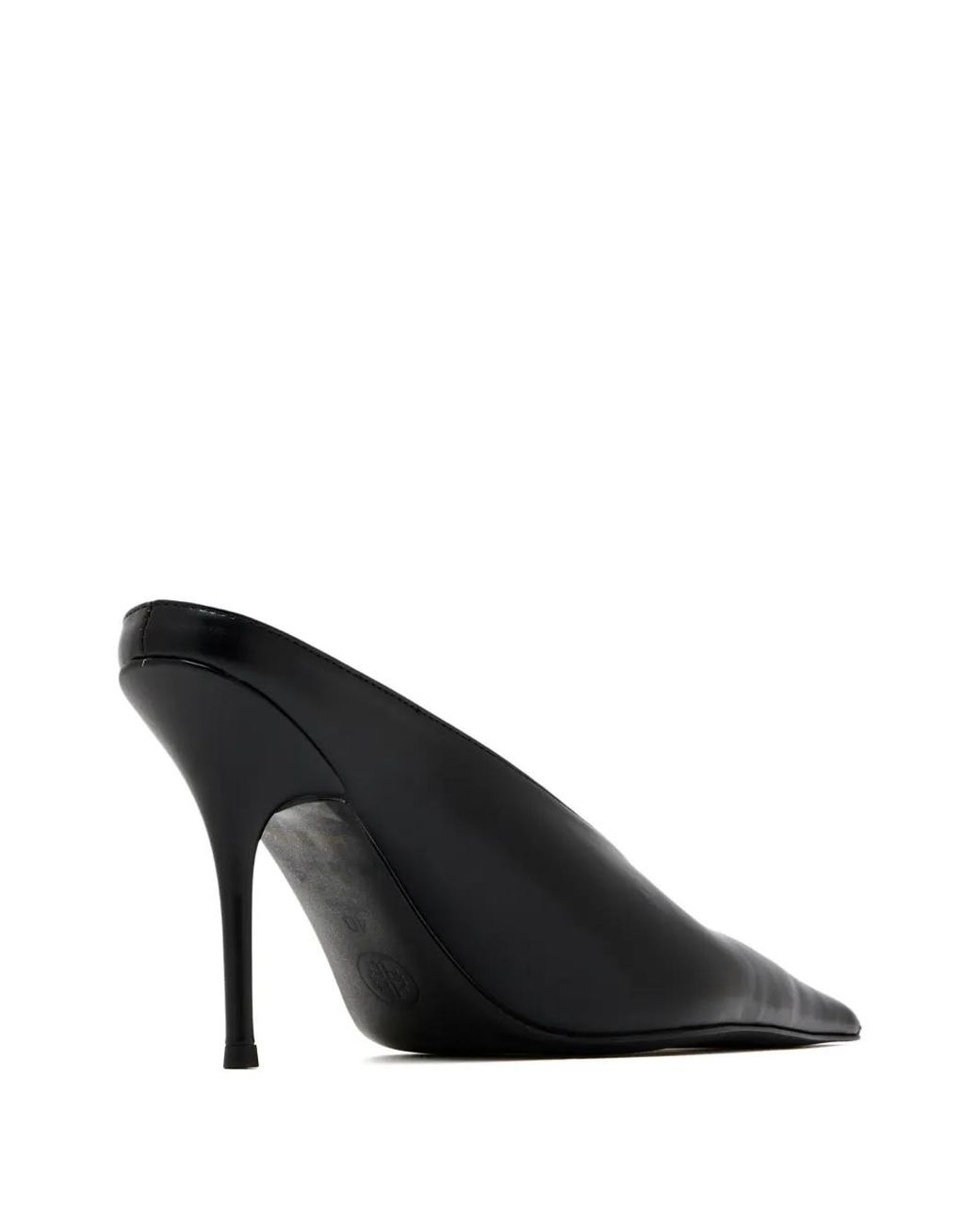 Femme LA Black Xaden Pointed-Toe Mules