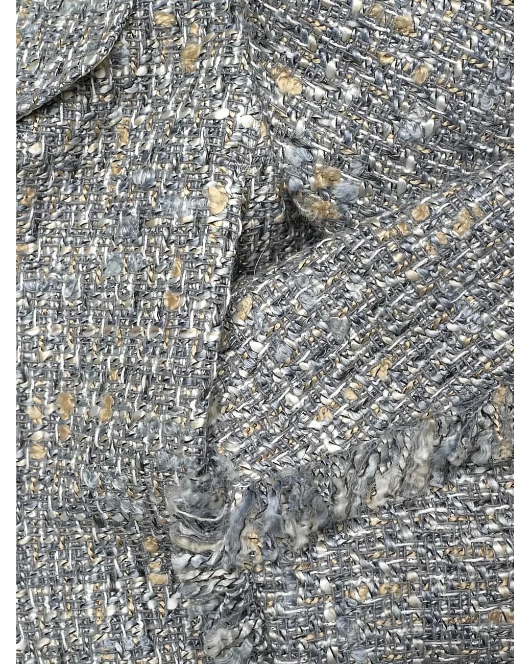 Boss Gray Jawelli Frayed Jacket