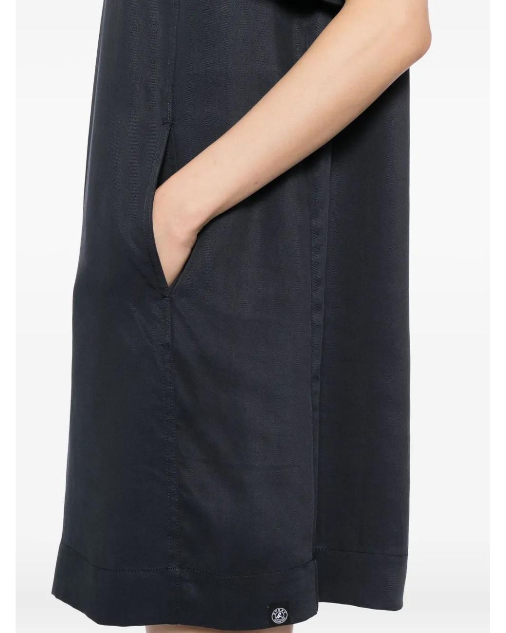 SPORT b. by agnès b. Black Short-Sleeved Dress