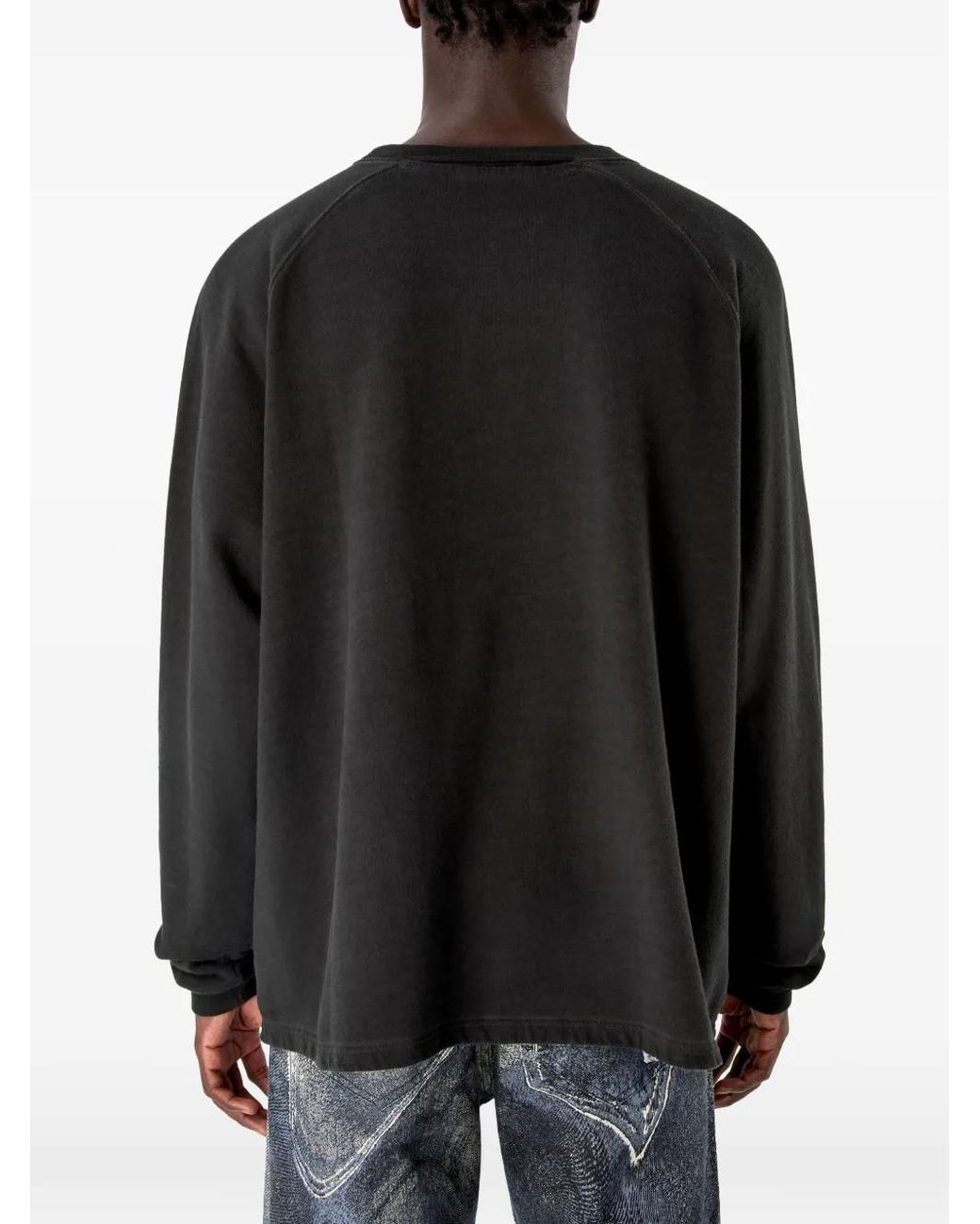 CAMPERLAB Black Crew-Neck Sweatshirt