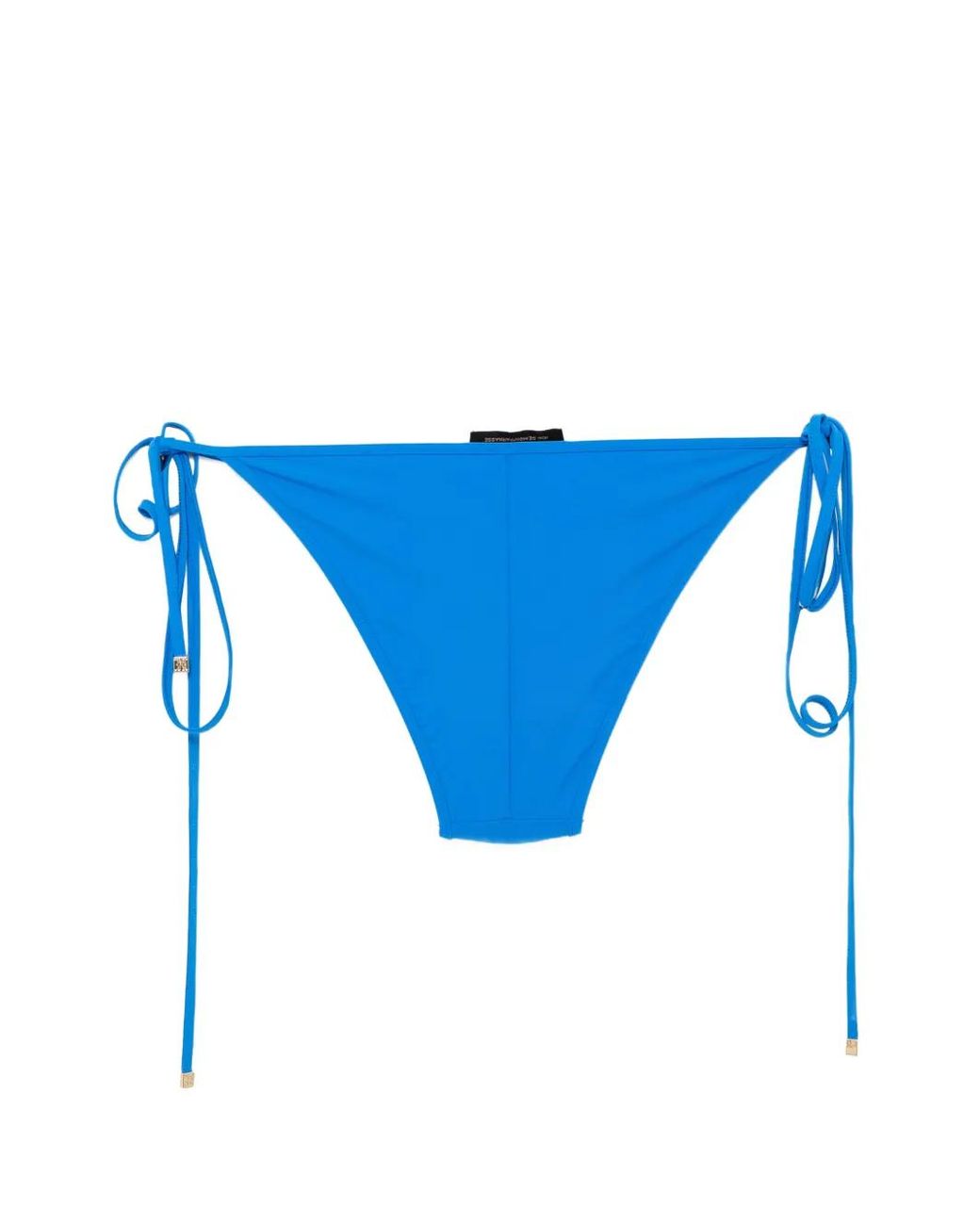 Kiki de Montparnasse Blue Bas De Bikini À Empiècements En Dentelle