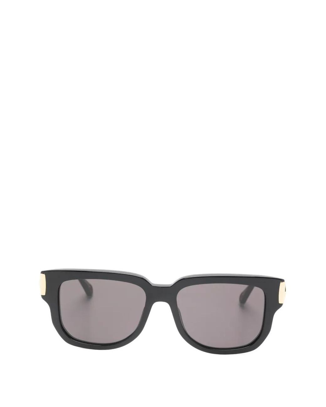Chloé Gray Rectangle-Frame Sunglasses
