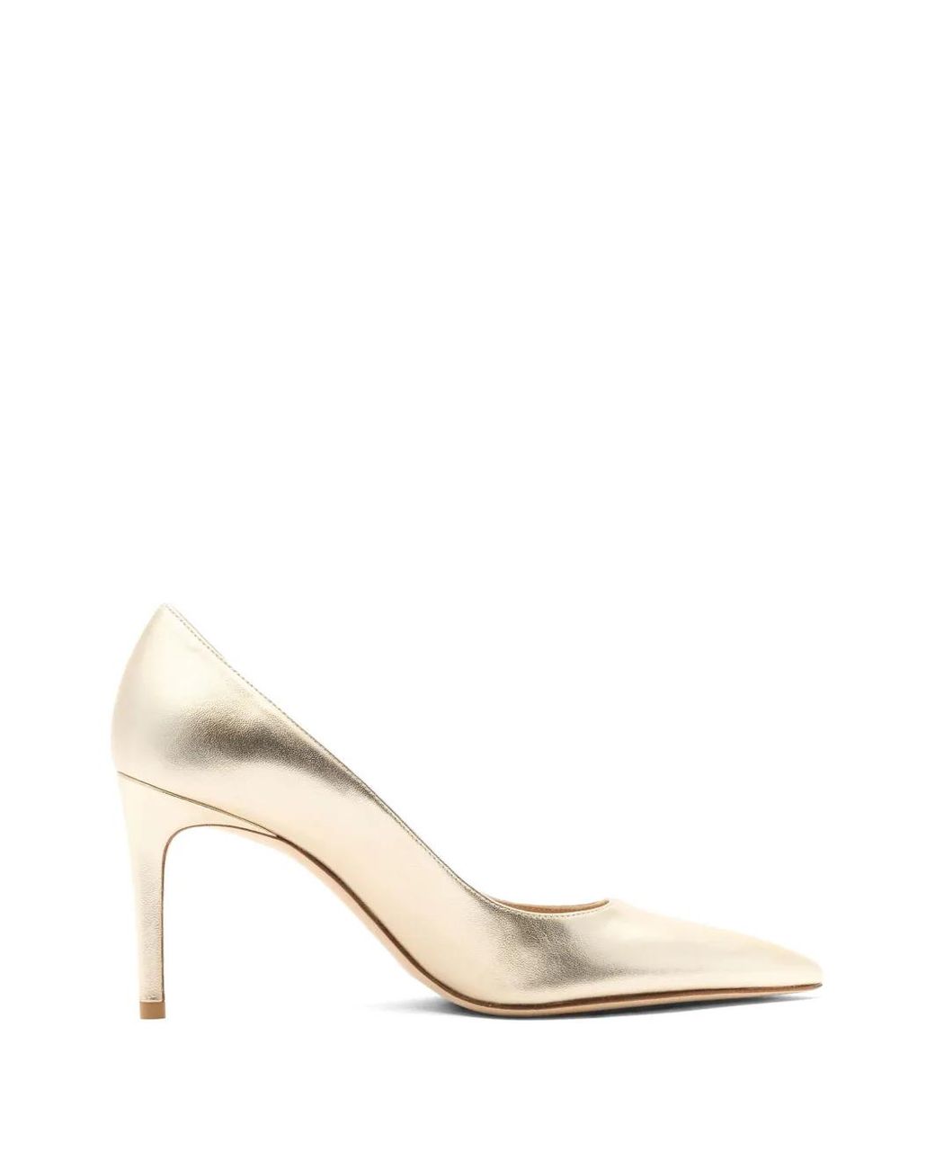 Escarpins Stuart Power 85 À Bout Pointu Stuart Weitzman en coloris Natural