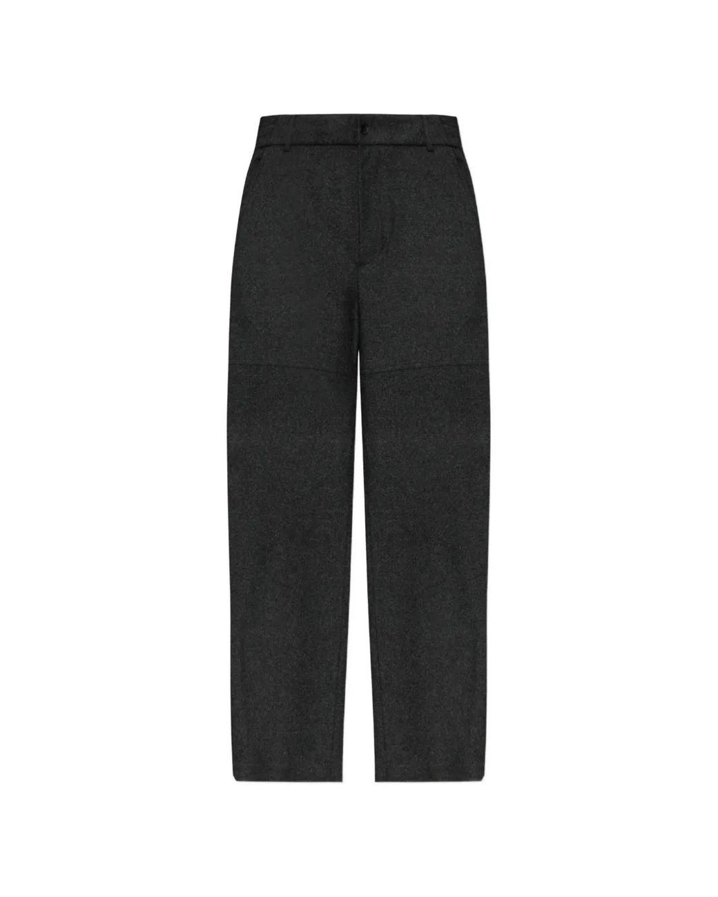 Moncler Black Straight-Leg Trousers for men