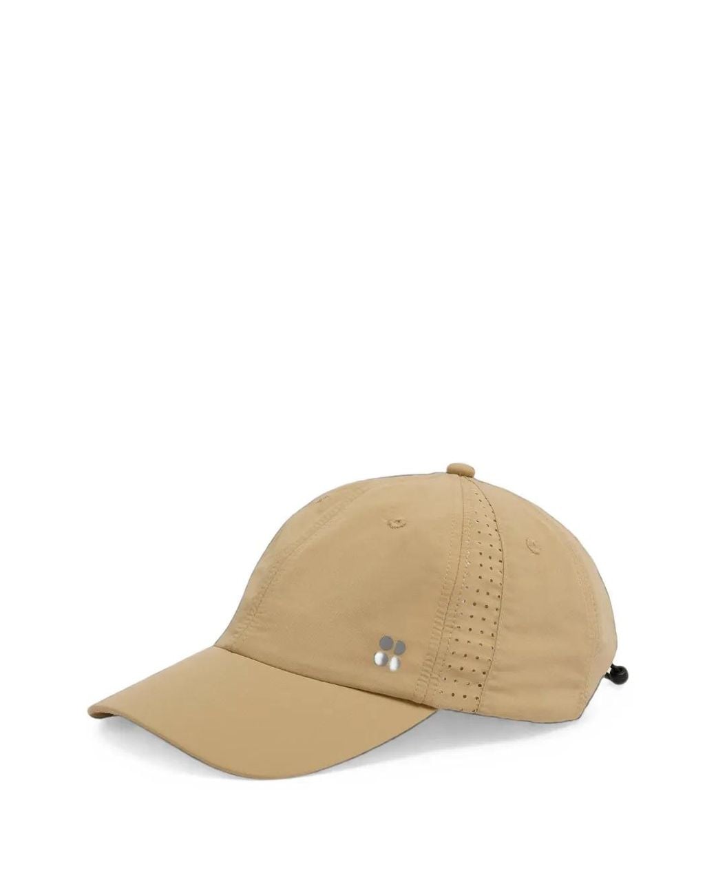 Sweaty Betty Natural Swiftie Pace Logo-Print Baseball Cap
