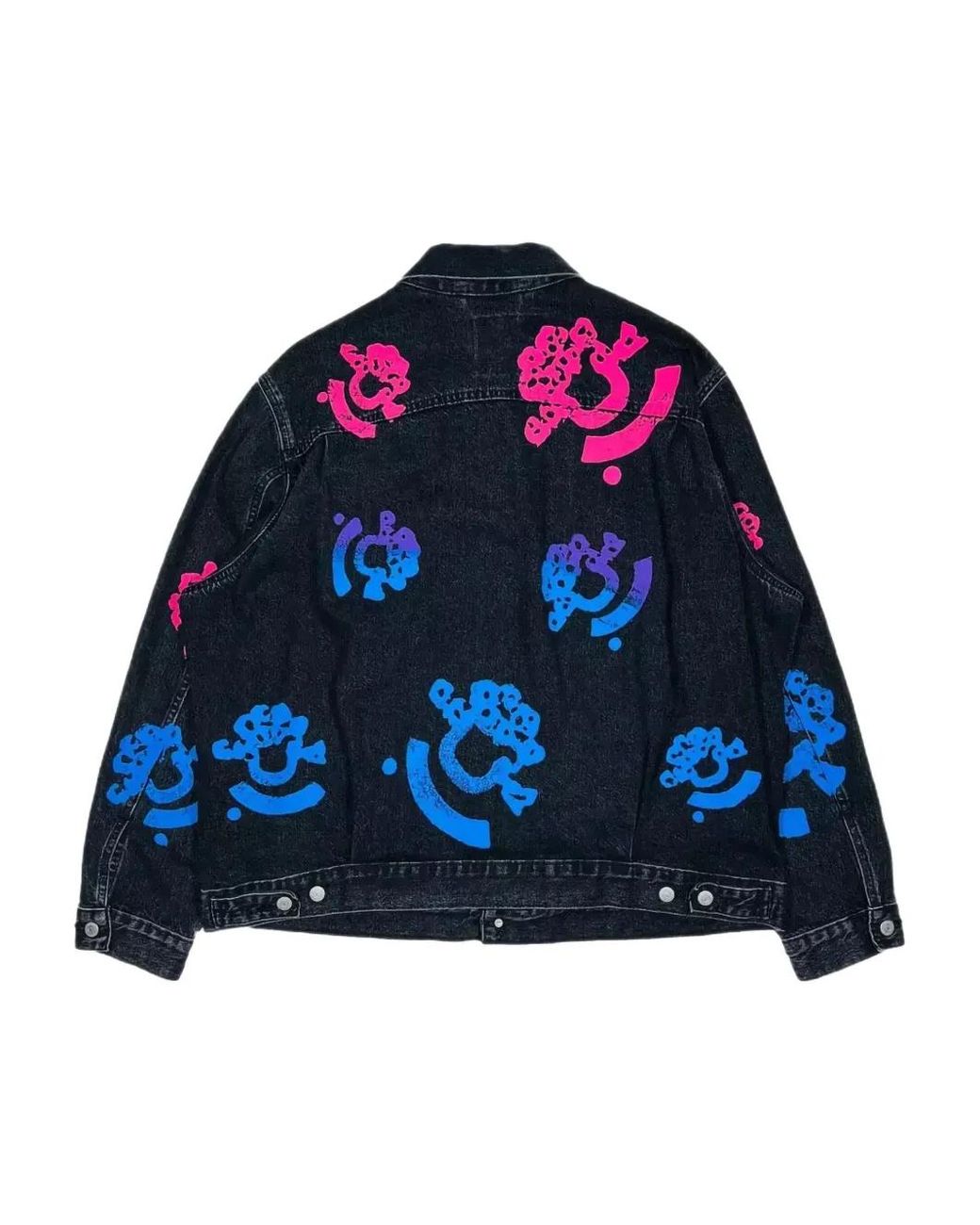 DENIM TEARS Blue Bstroy Tears Type-2 Jacket for men
