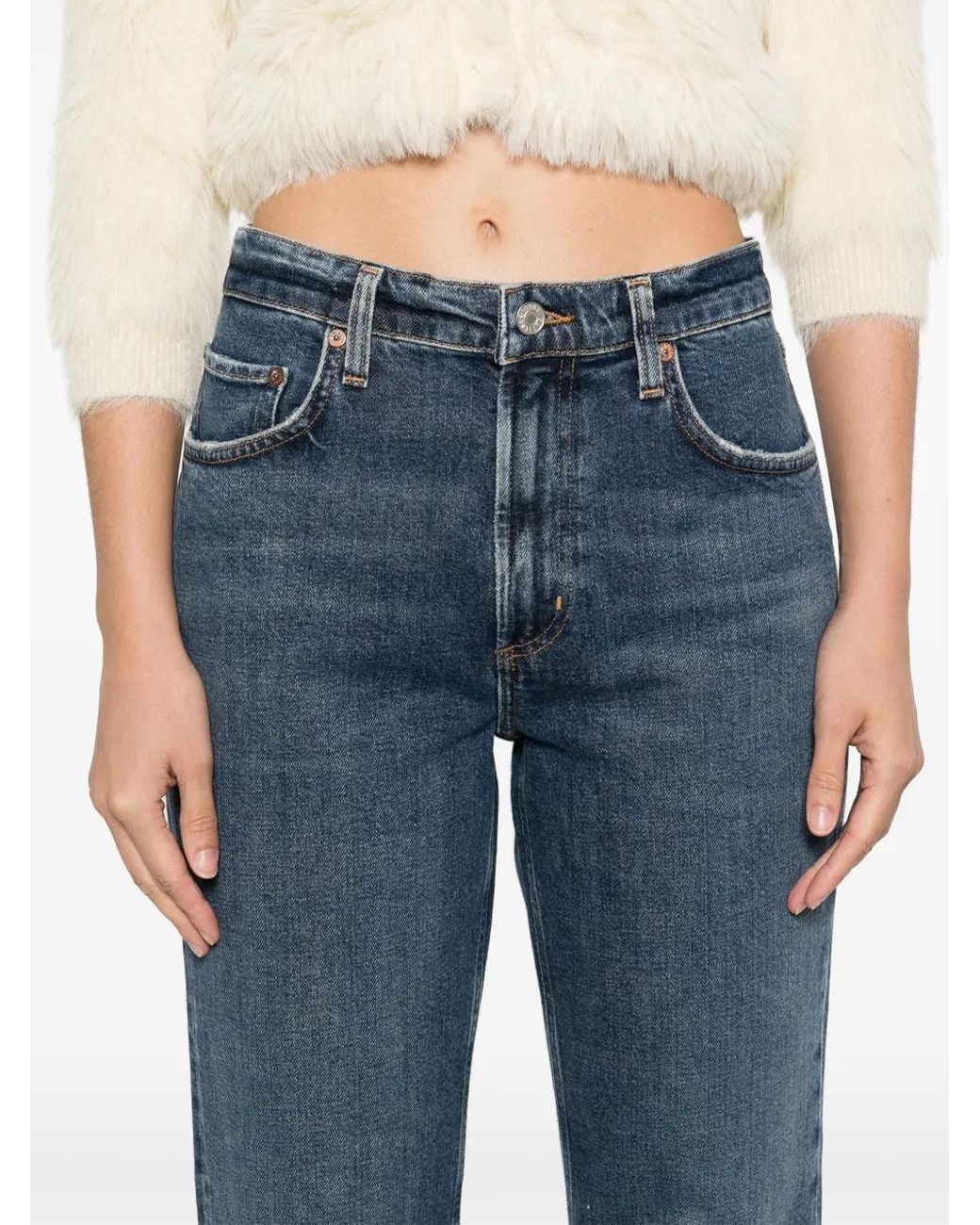 Agolde Valen Jeans in het Blue