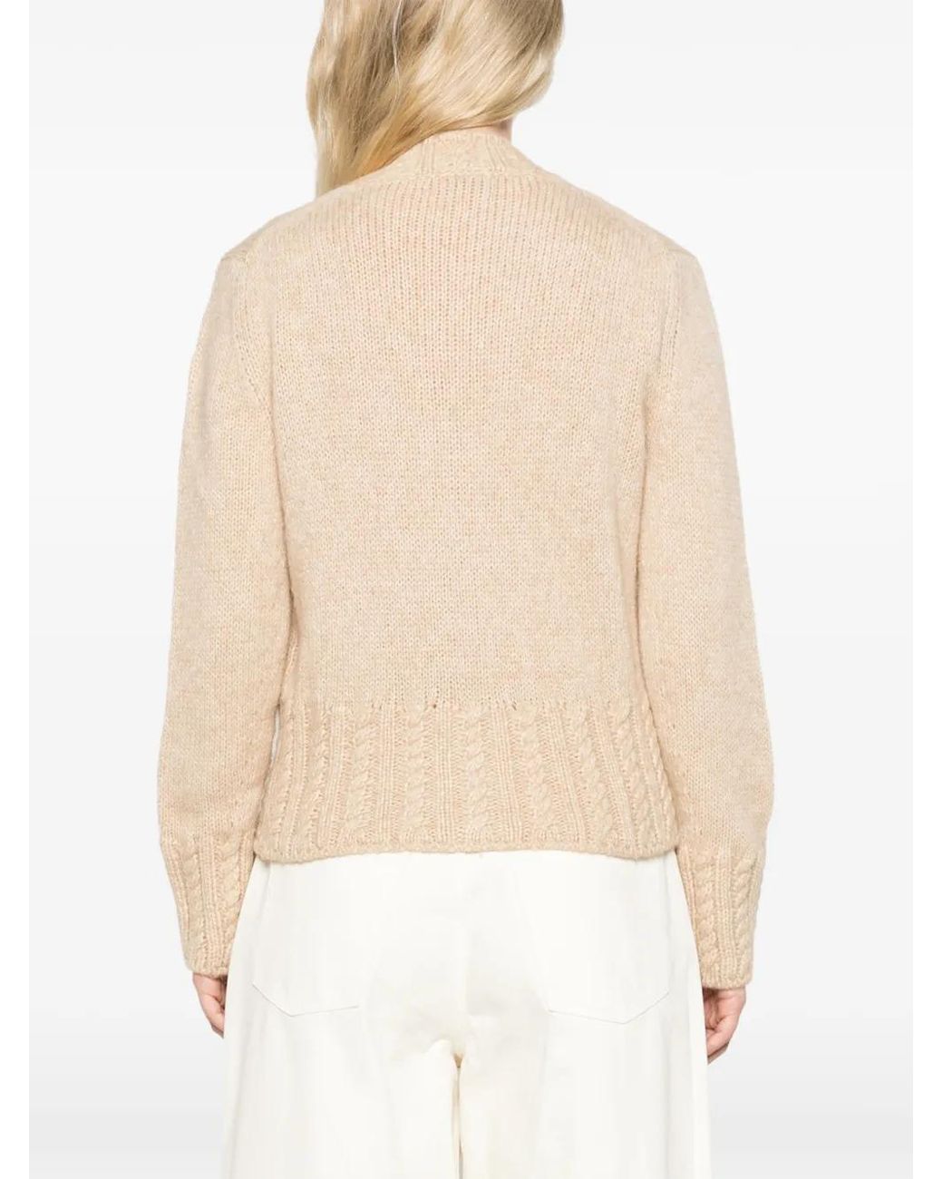 Moncler Button-Up Vest in het Natural