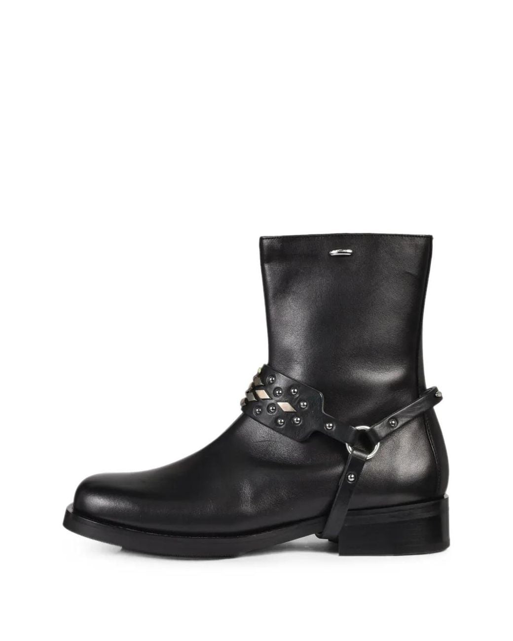 Our Legacy Black Studded Boot Straps for men