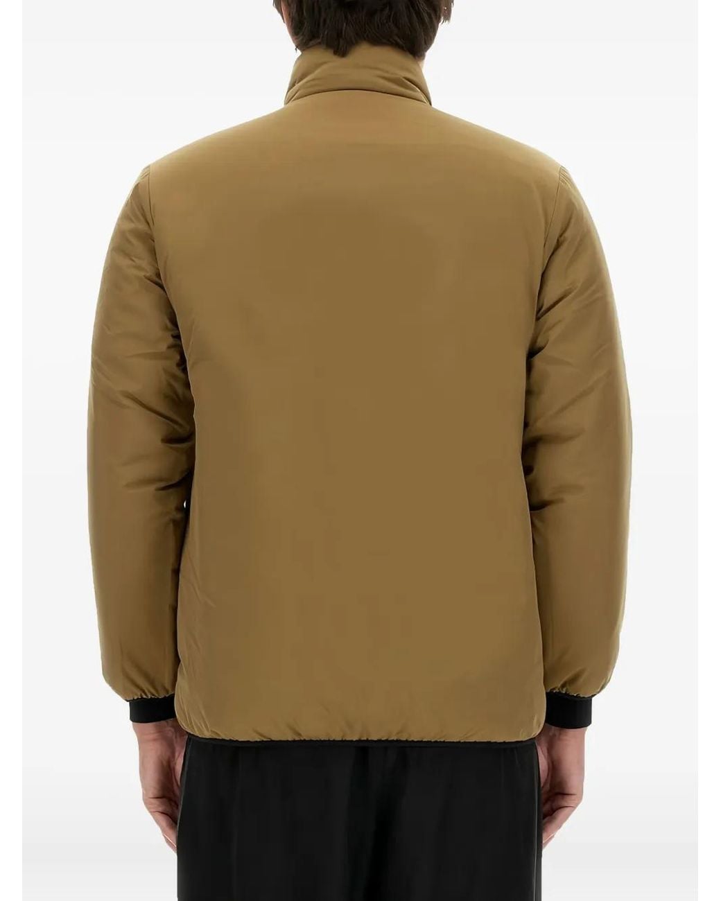 South2 West8 Natural Logo-Patch Zip Jacket for men