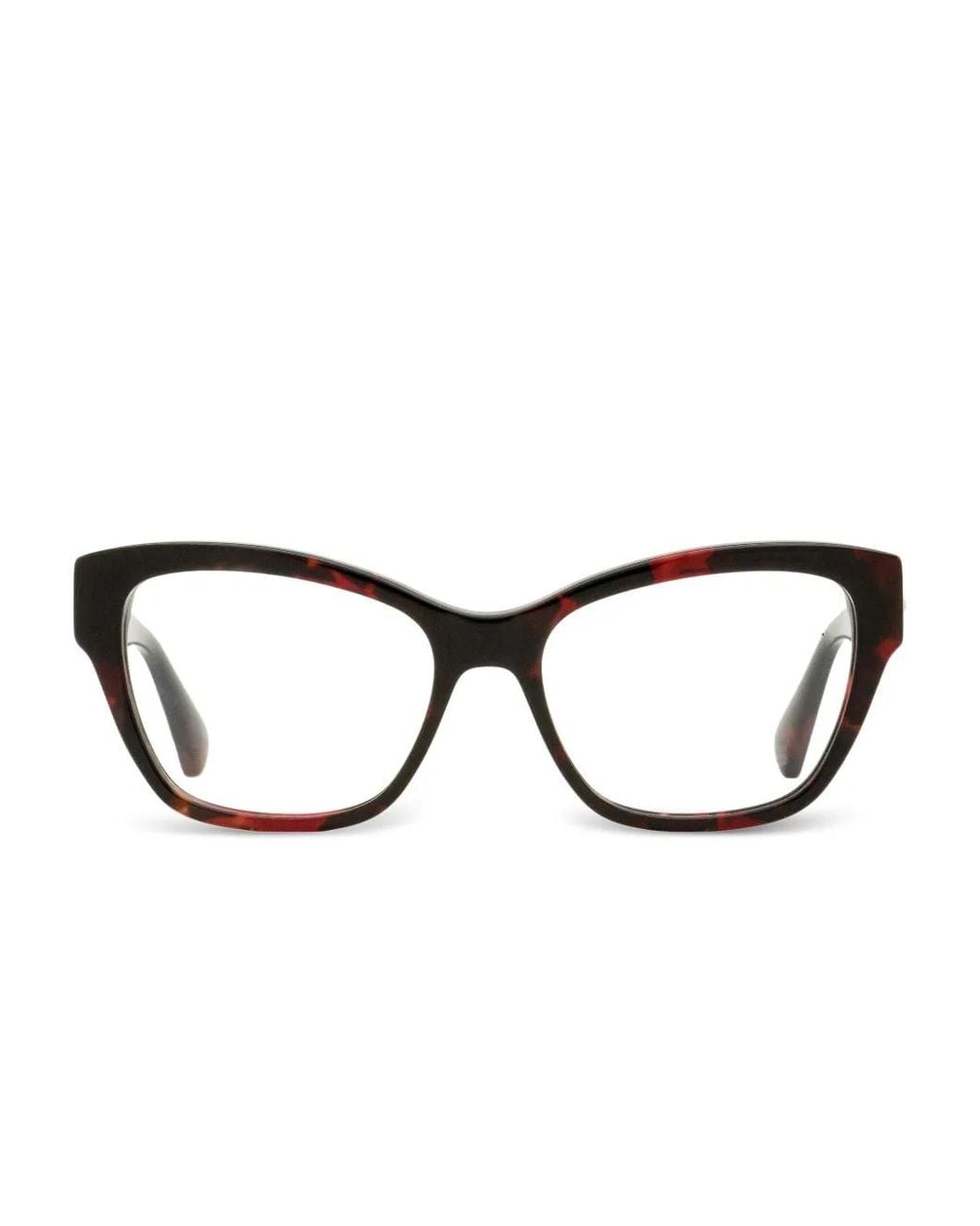 Longchamp Brown Geometric-Butterfly Frame