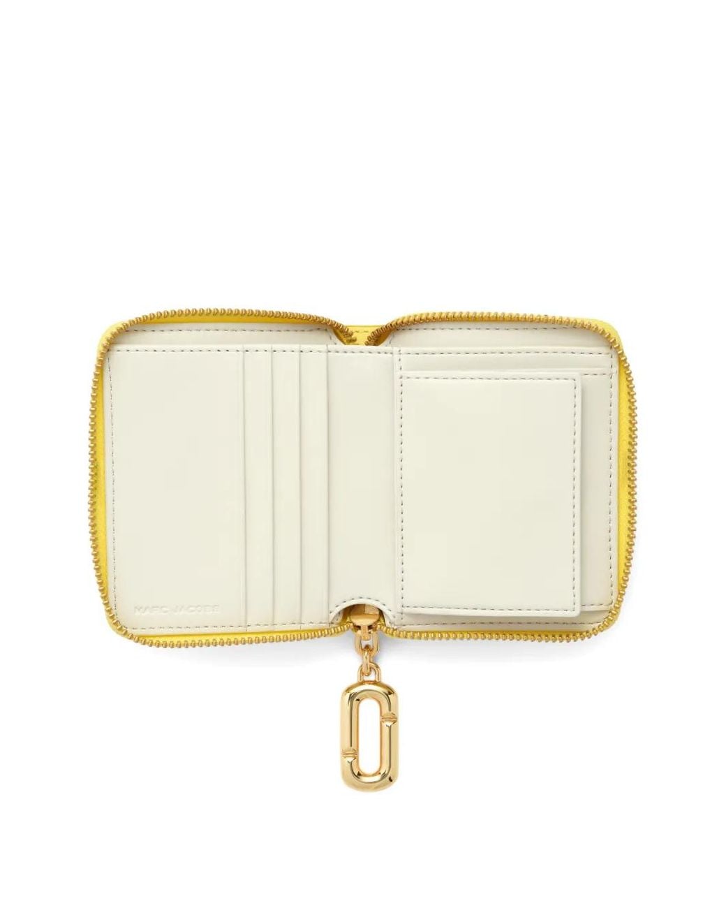 Marc Jacobs Yellow Scene Slim Compact Wallet