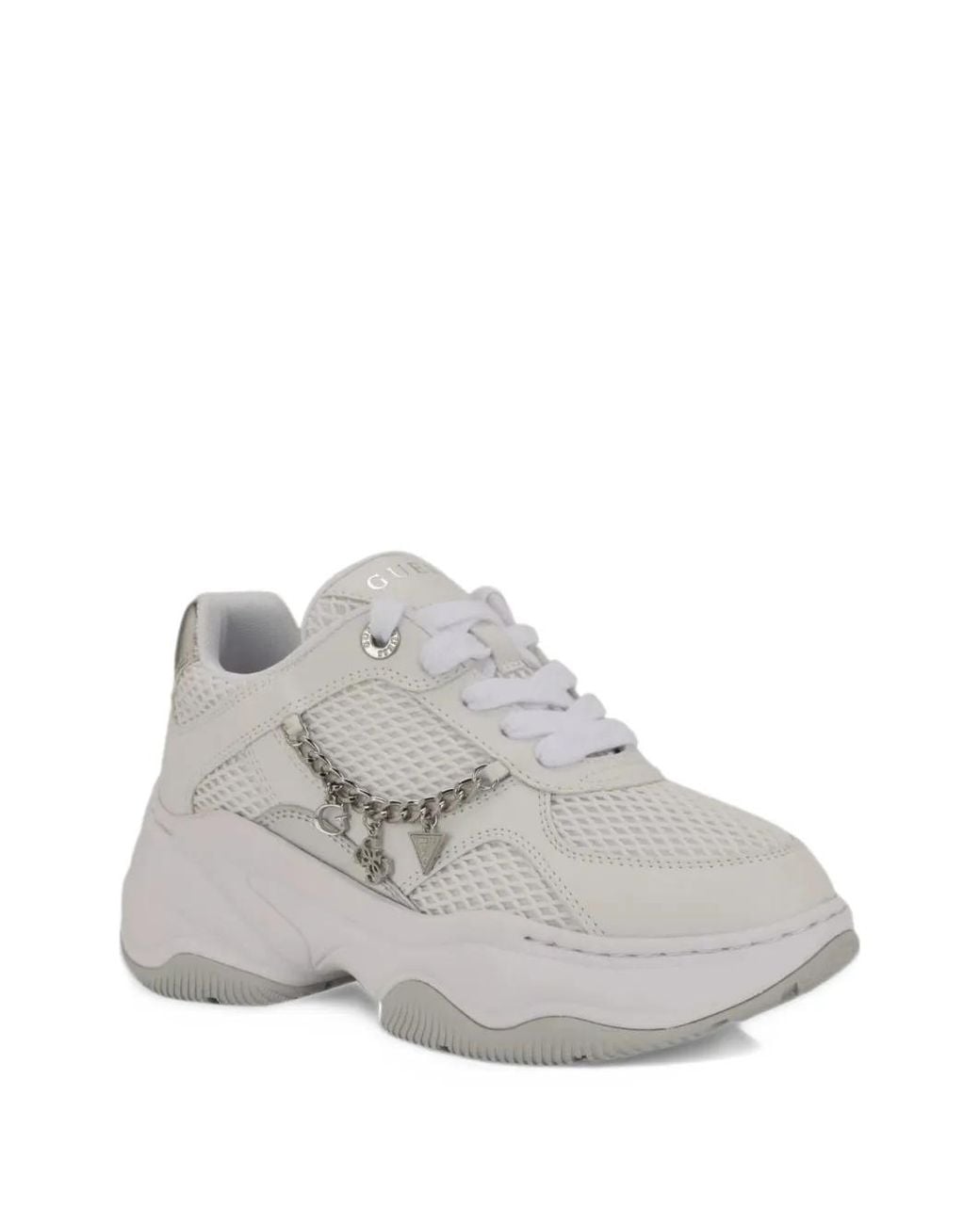 Guess White Harpaa Sneakers