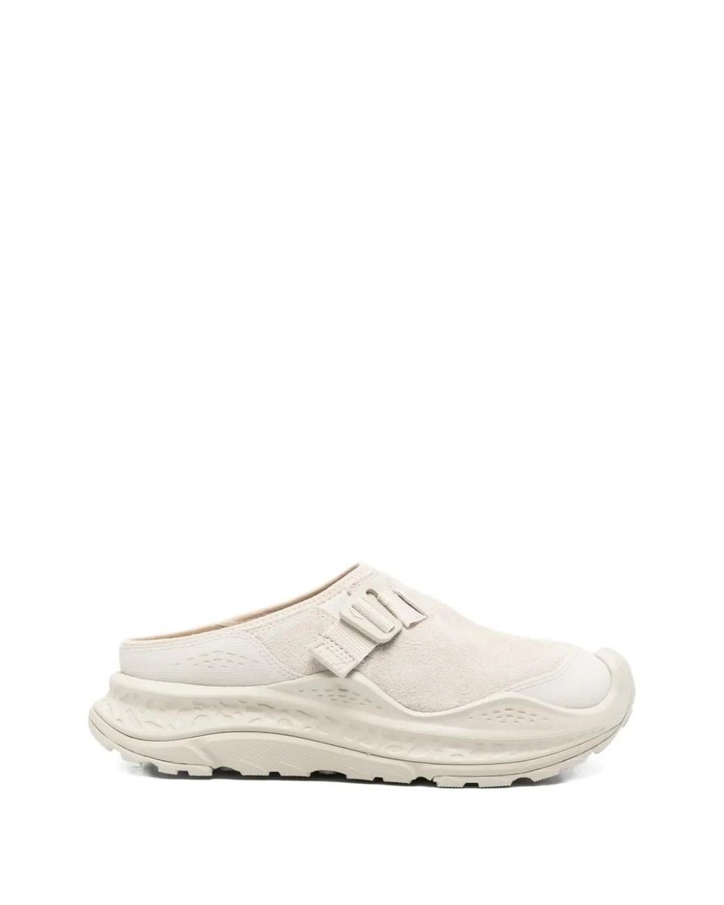 Hoka One One White Ora Primo Ext Mules