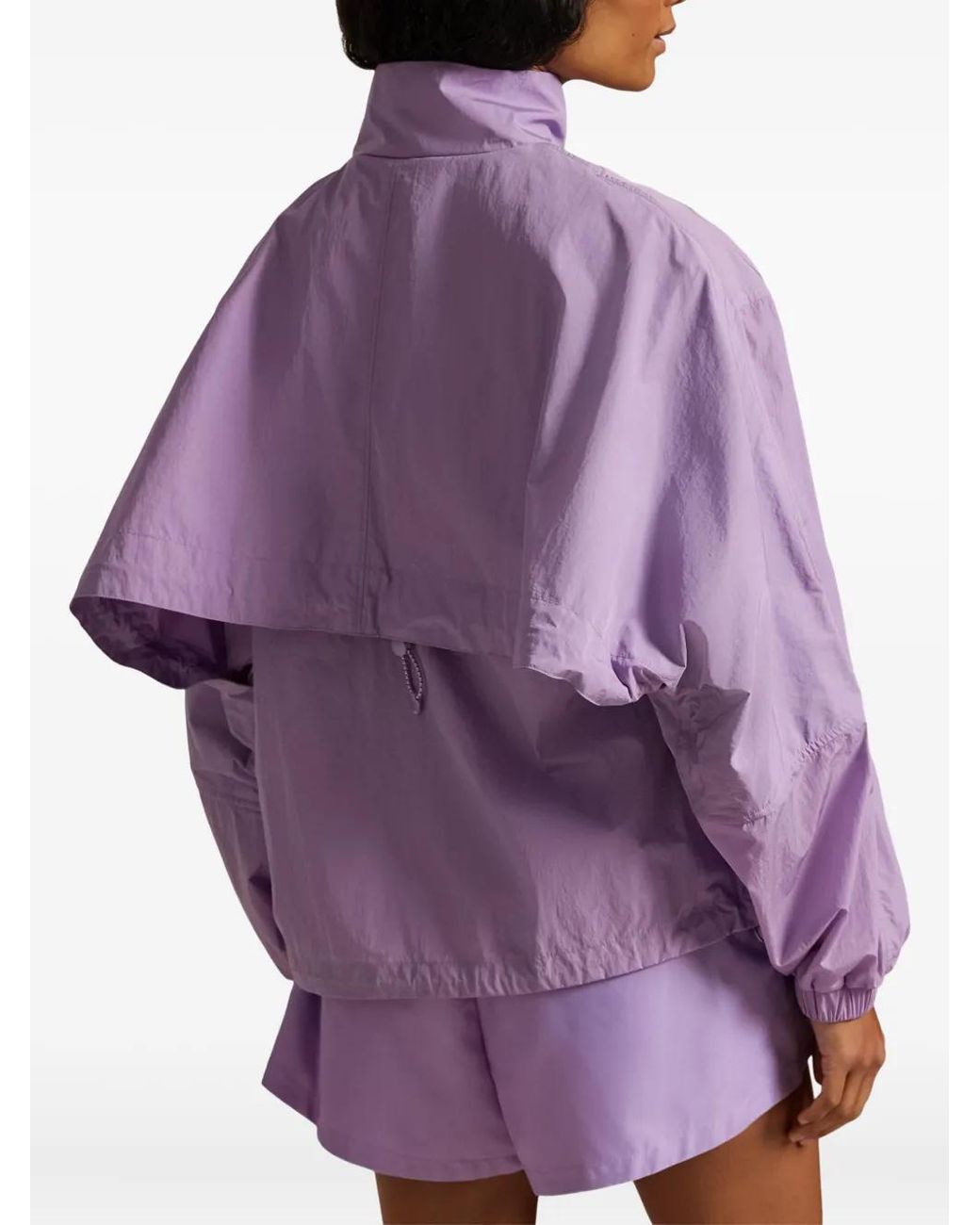 Polo Ralph Lauren Purple Flap-Pocket Logo-Print Jacket
