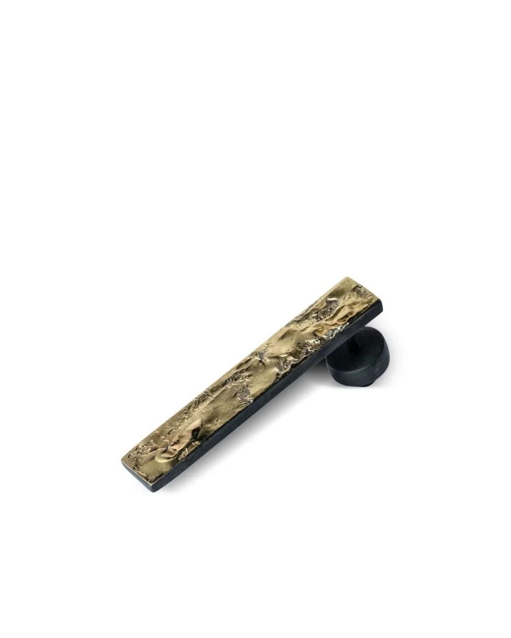 Parts Of 4 Black Plate Earring
