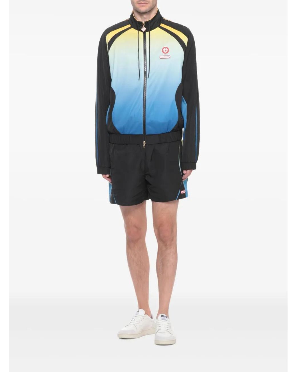 Casablanca Blue Balck Gradient Jacket for men