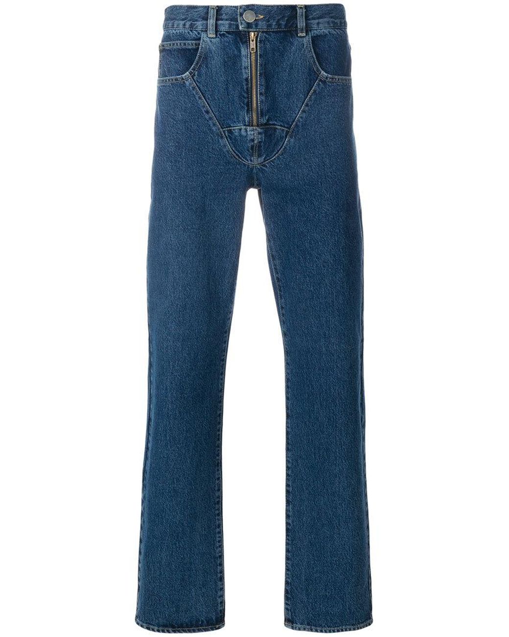 Men In Jeans And Jockstrap