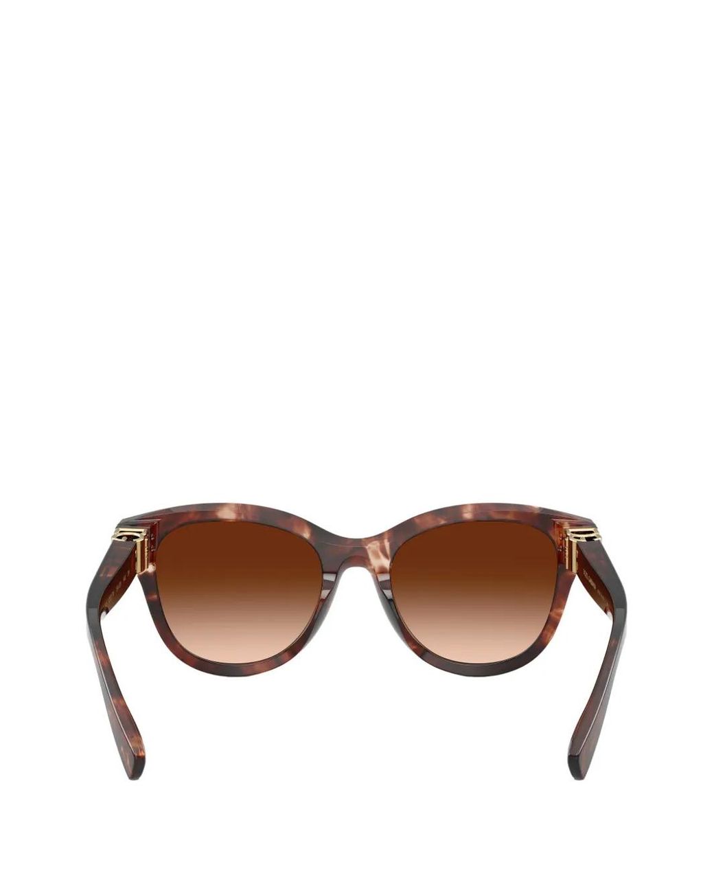 Dolce & Gabbana Brown Tortoiseshell-Effect Sunglasses