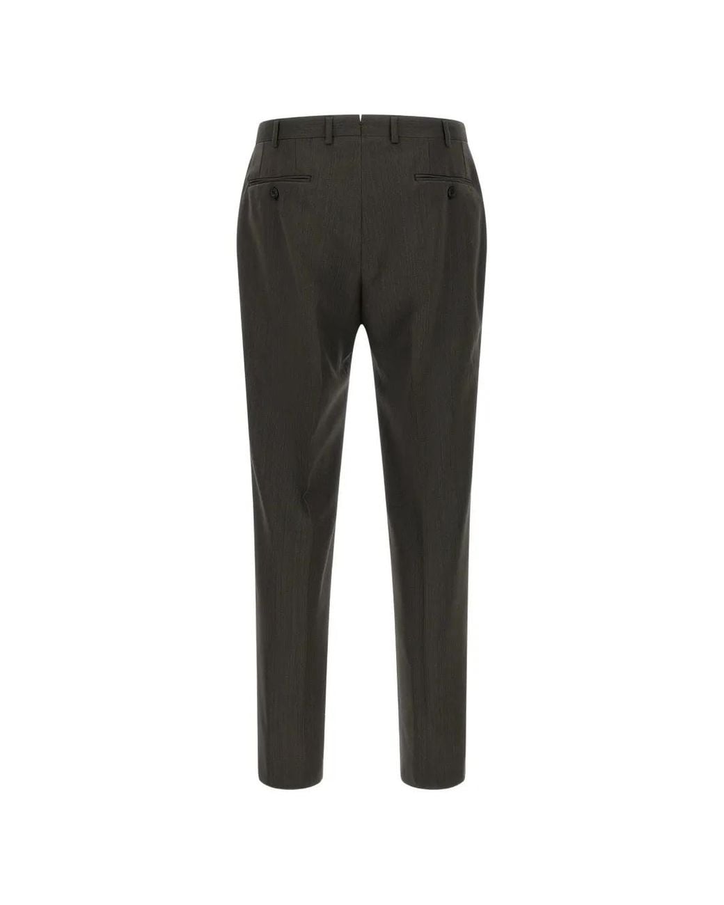Brioni Black Lipari Herringbone Wool Suit for men