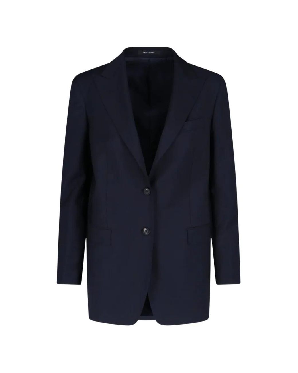 Tagliatore Blue Button-Fastening Blazer