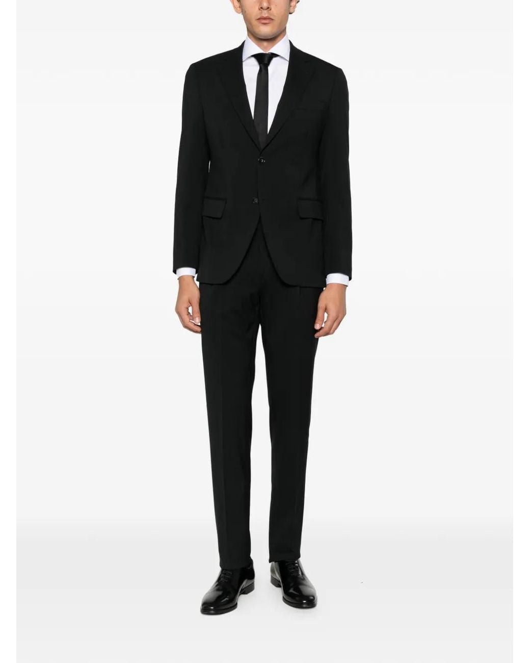 época Black Costume En Laine for men