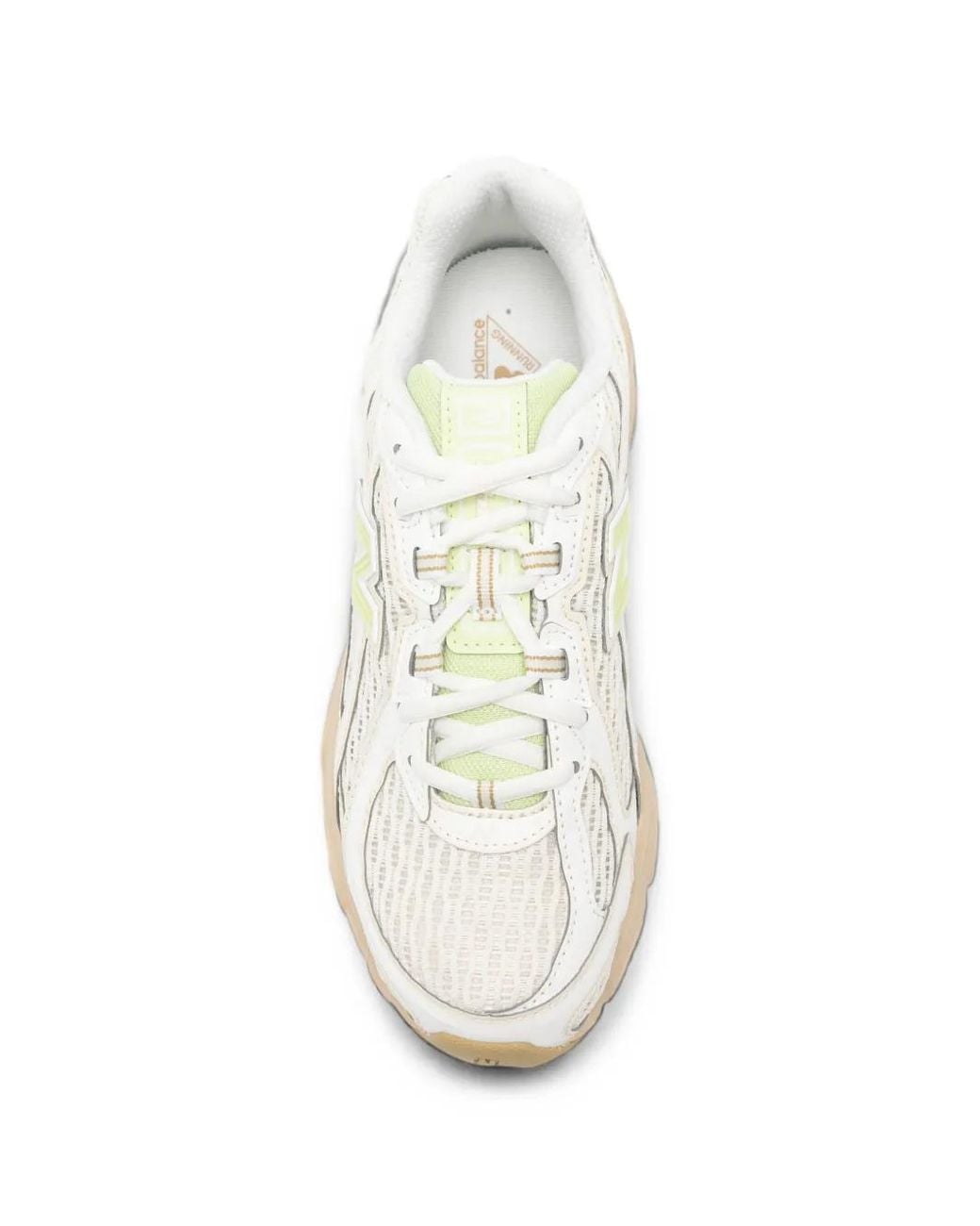New Balance White 740 Mesh Sneakers