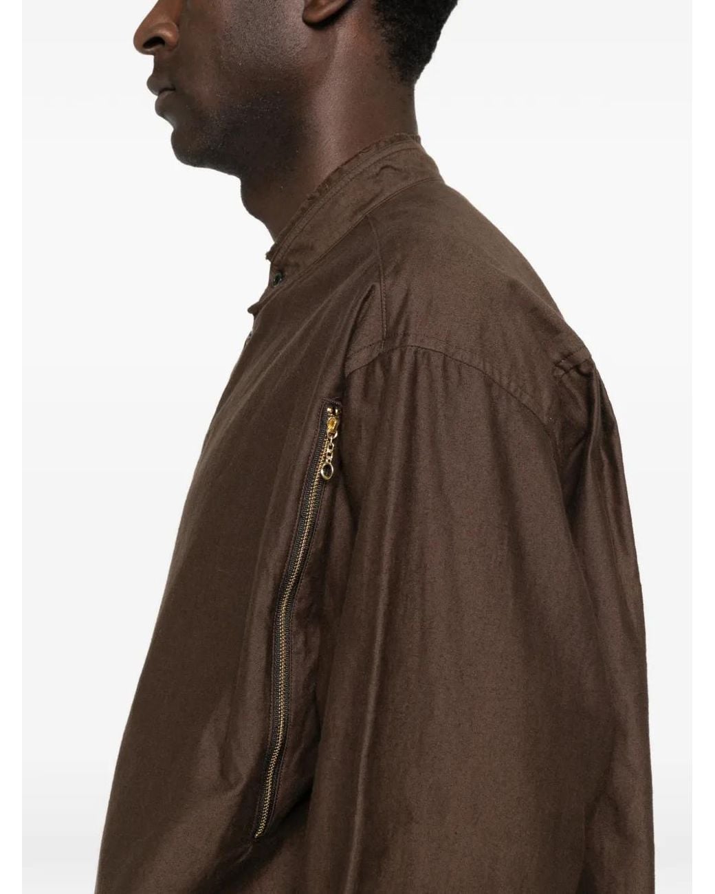 Undercover Brown Cotton Shirt for men