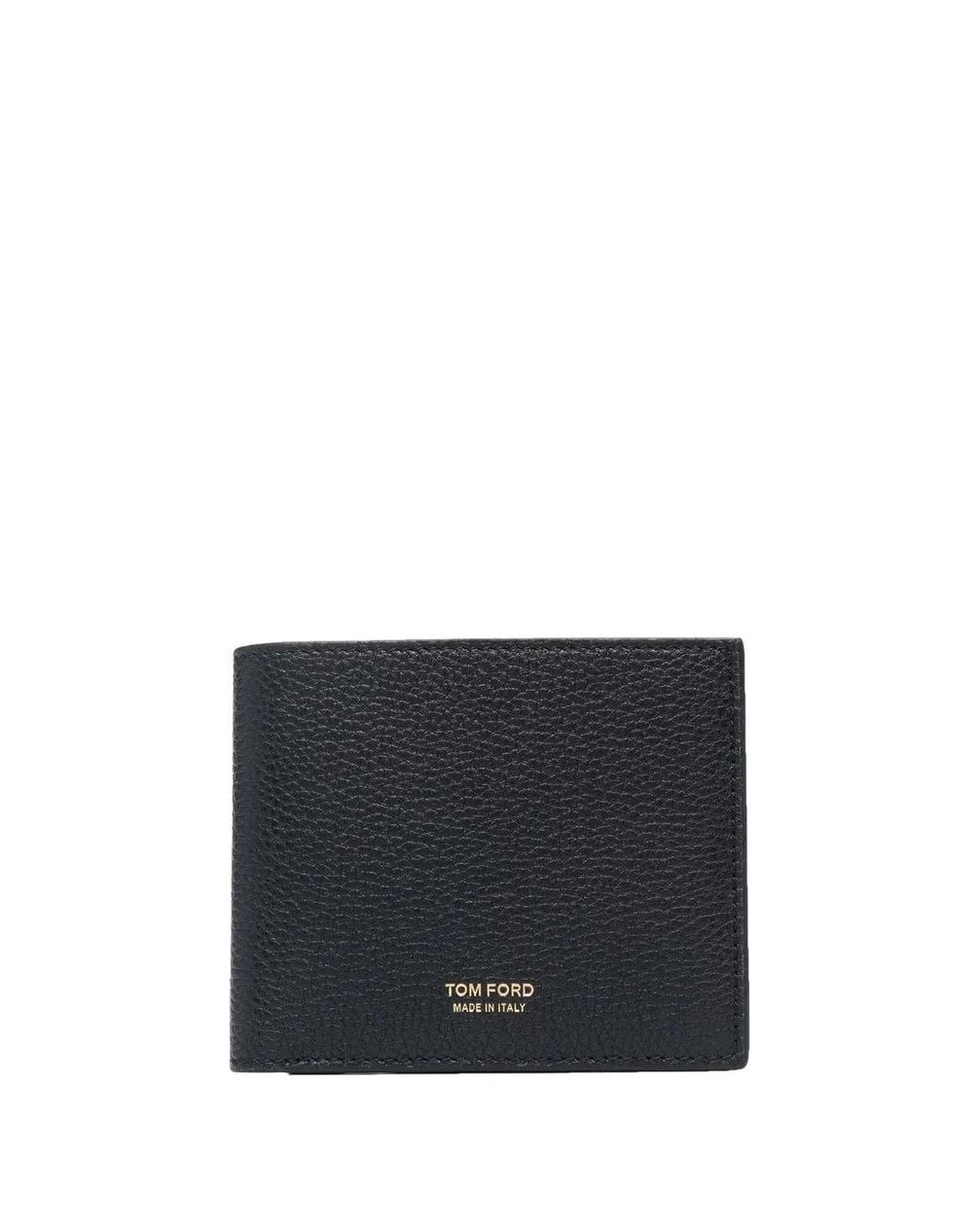 Tom Ford Black Leather Wallet for men
