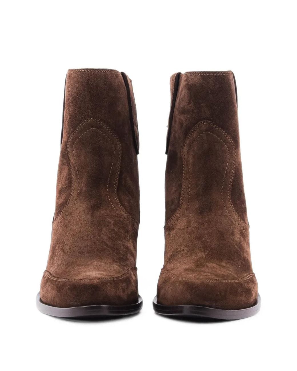Etro Brown Suede Ankle Boots