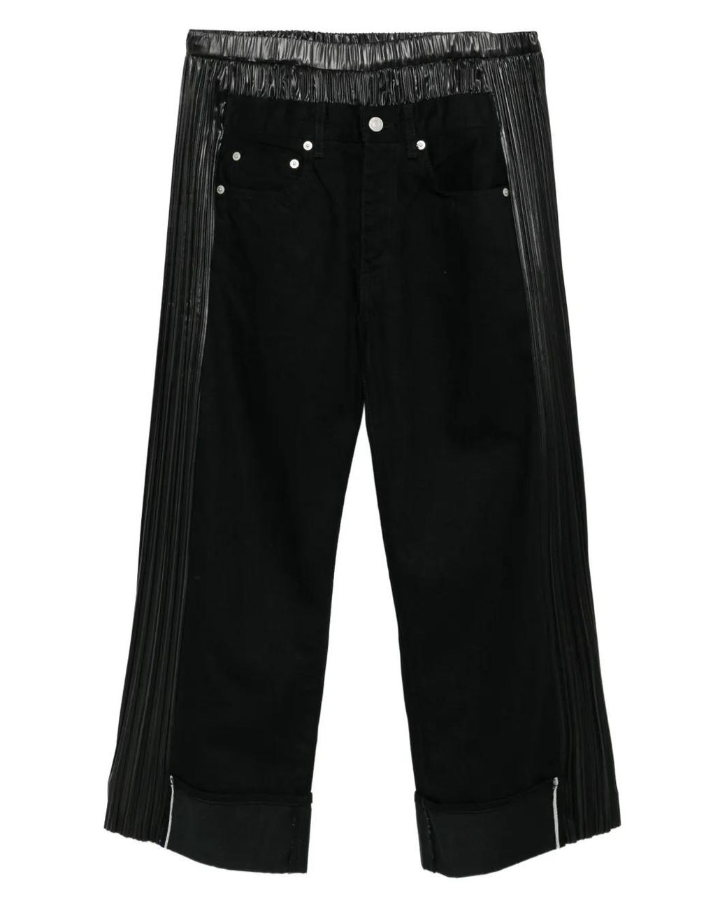Junya Watanabe X Levis Gesmockte Jeans in het Black voor heren