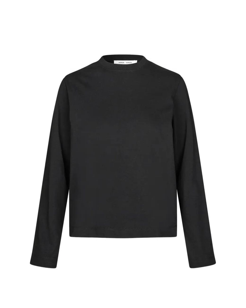 Samsøe & Samsøe Black Sacamino Long-Sleeve T-Shirt